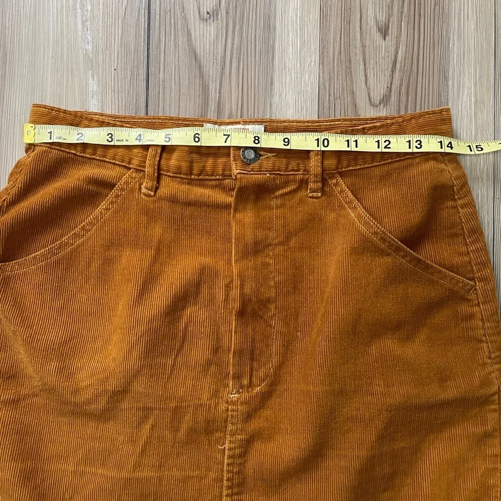 Guess Women's Brown Corduroy Mini Skirt